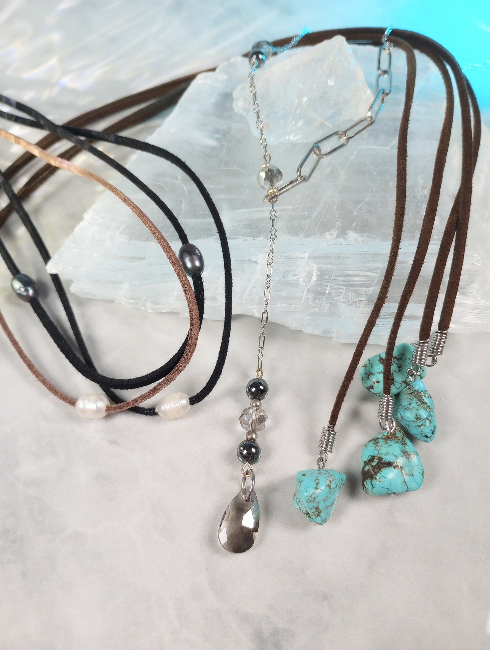 Lariat Necklace Collection - Windfall Jewelry