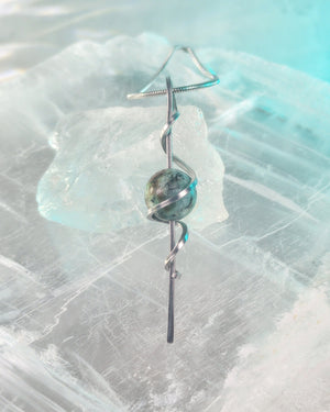Atlas Art Wire Pendant Necklace