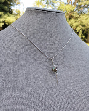 Atlas Art Wire Pendant Necklace