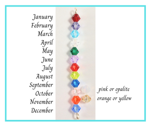 Birthstone Pendant Necklace