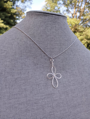 Cross Pendant Necklace (1 in or 2 in)