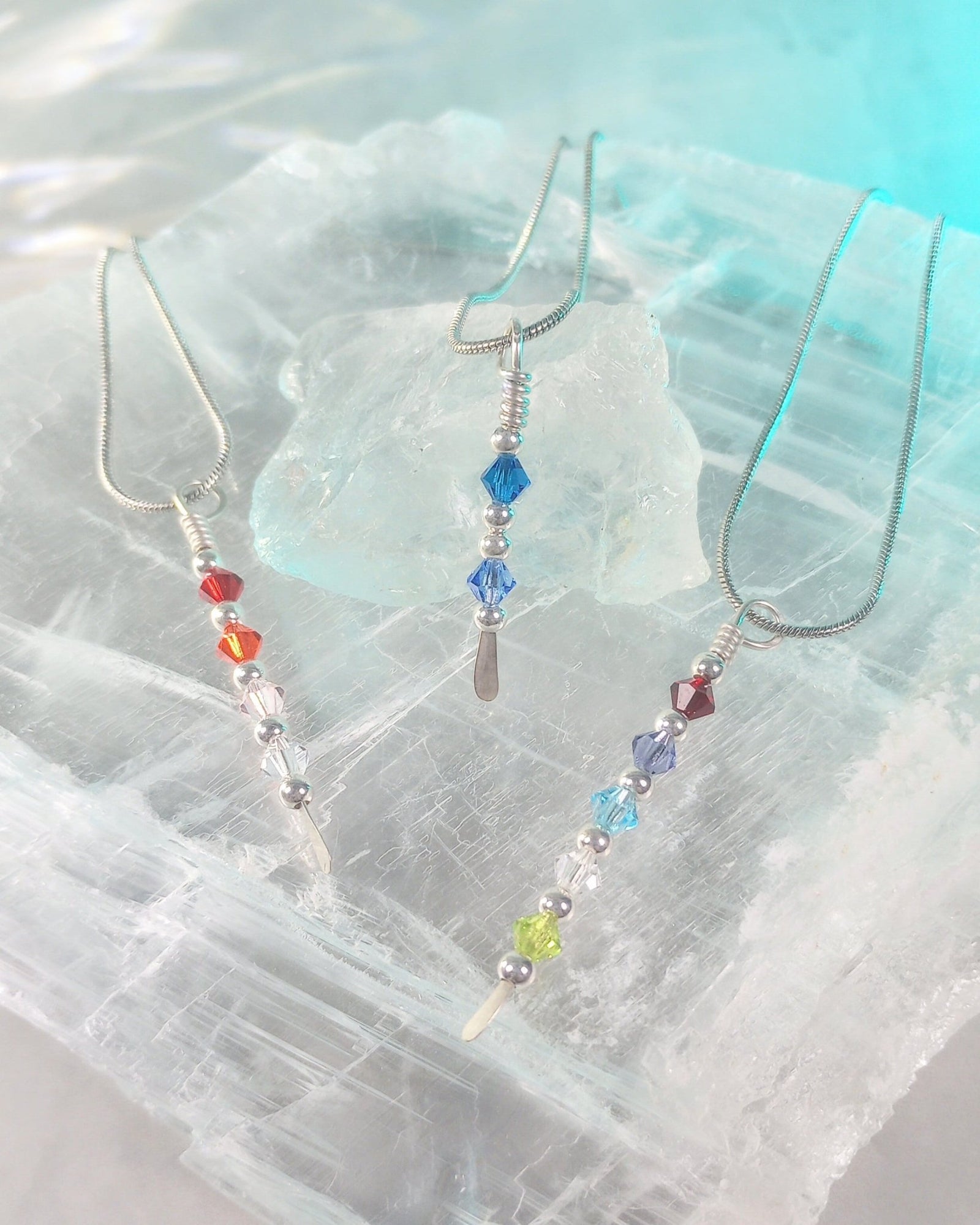 Custom Birthstone Necklace - Windfall Jewelry