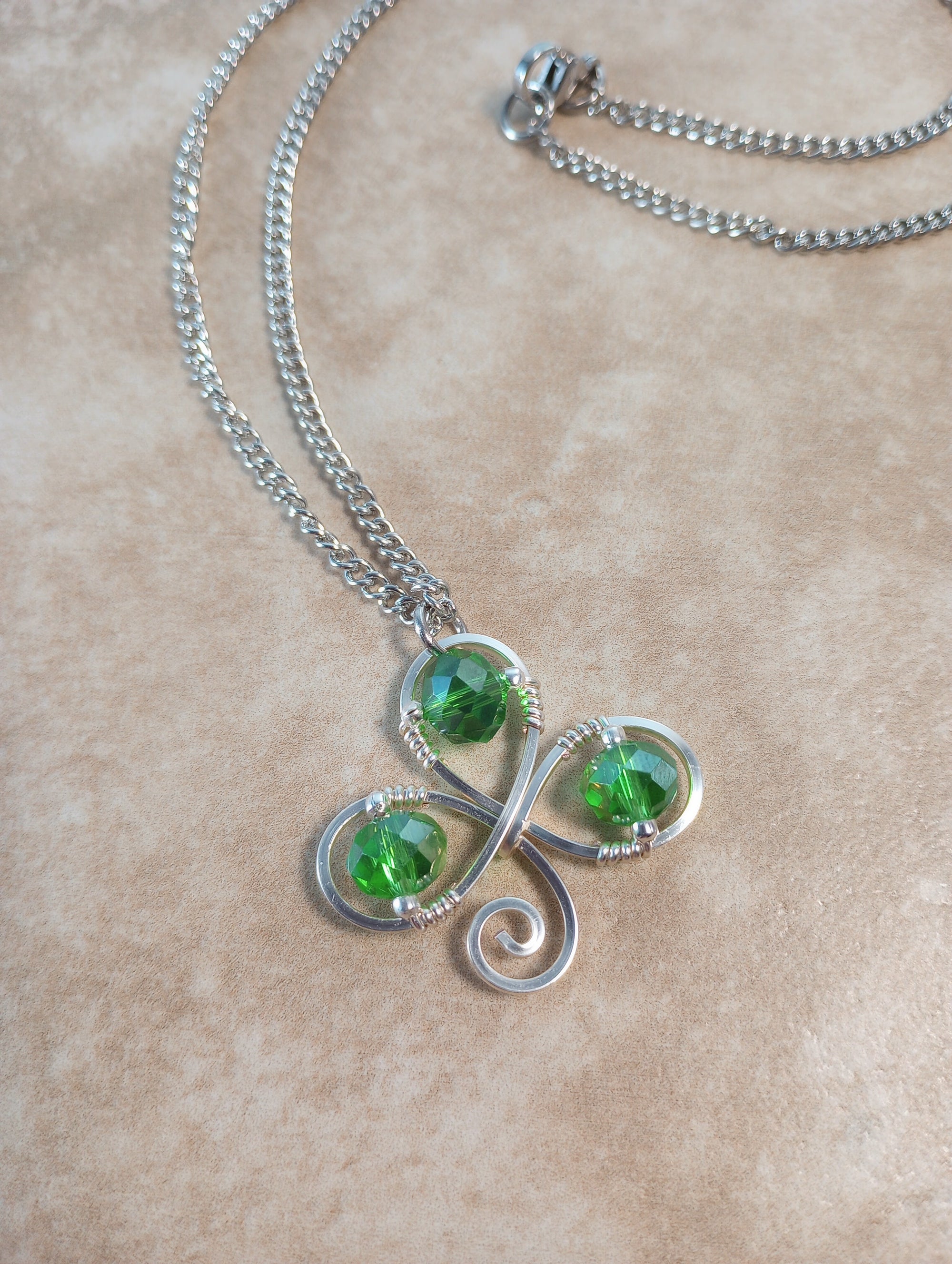 Shamrock Pendant Necklace