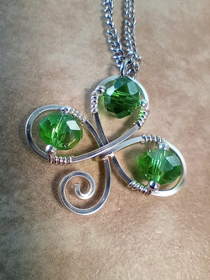 Shamrock Pendant Necklace