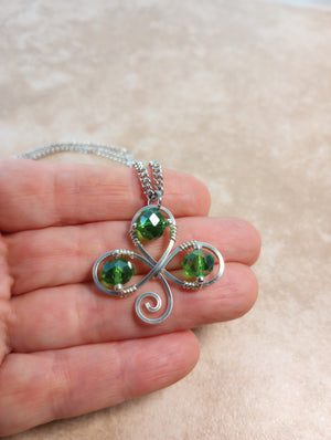 Shamrock Pendant Necklace