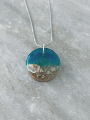 Ocean Pendant Necklace