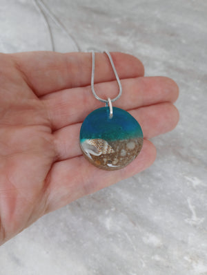 Ocean Pendant Necklace