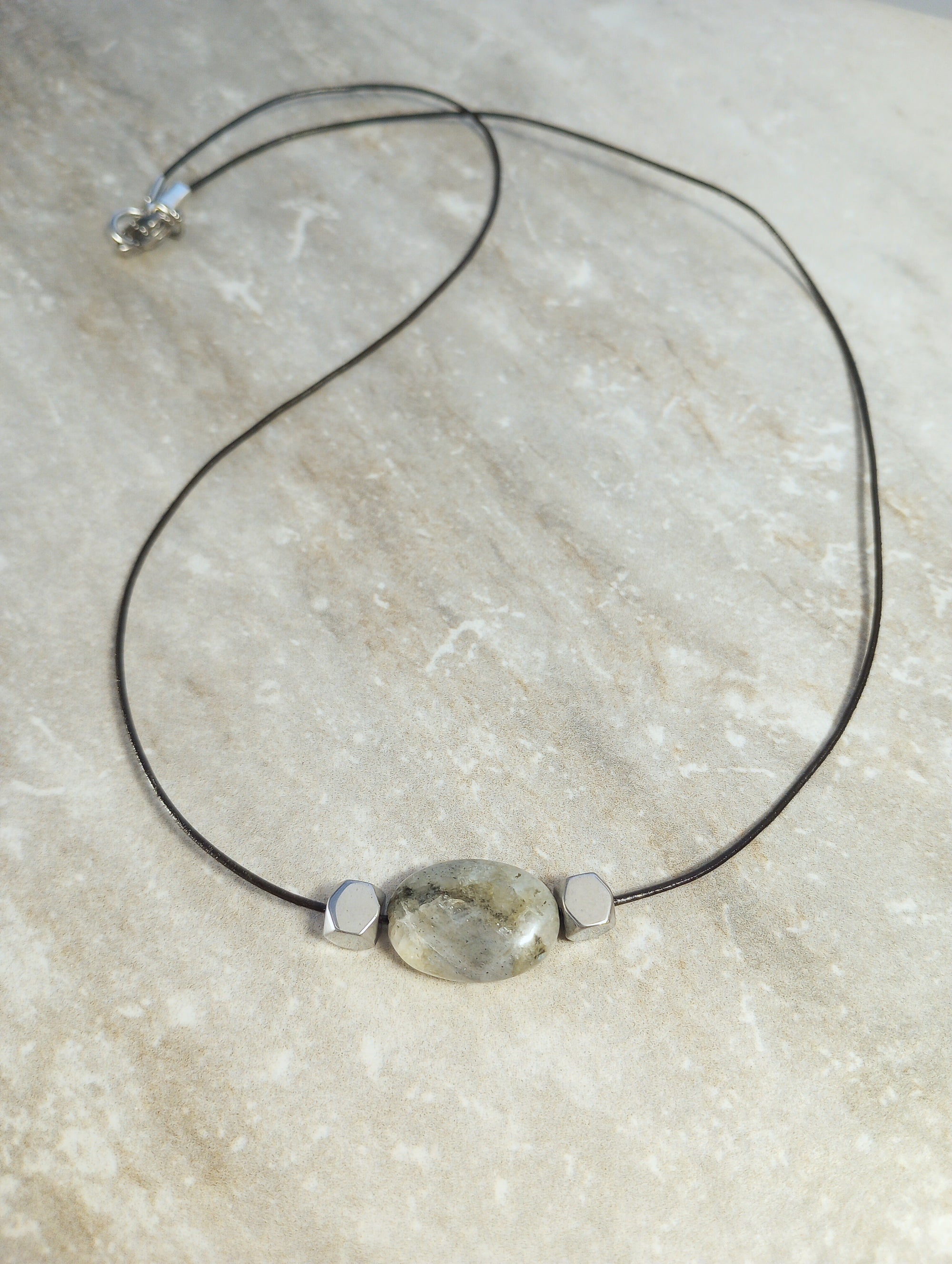 Labradorite Beaded Necklace