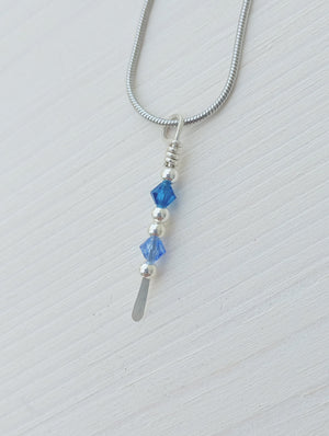 Birthstone Pendant Necklace
