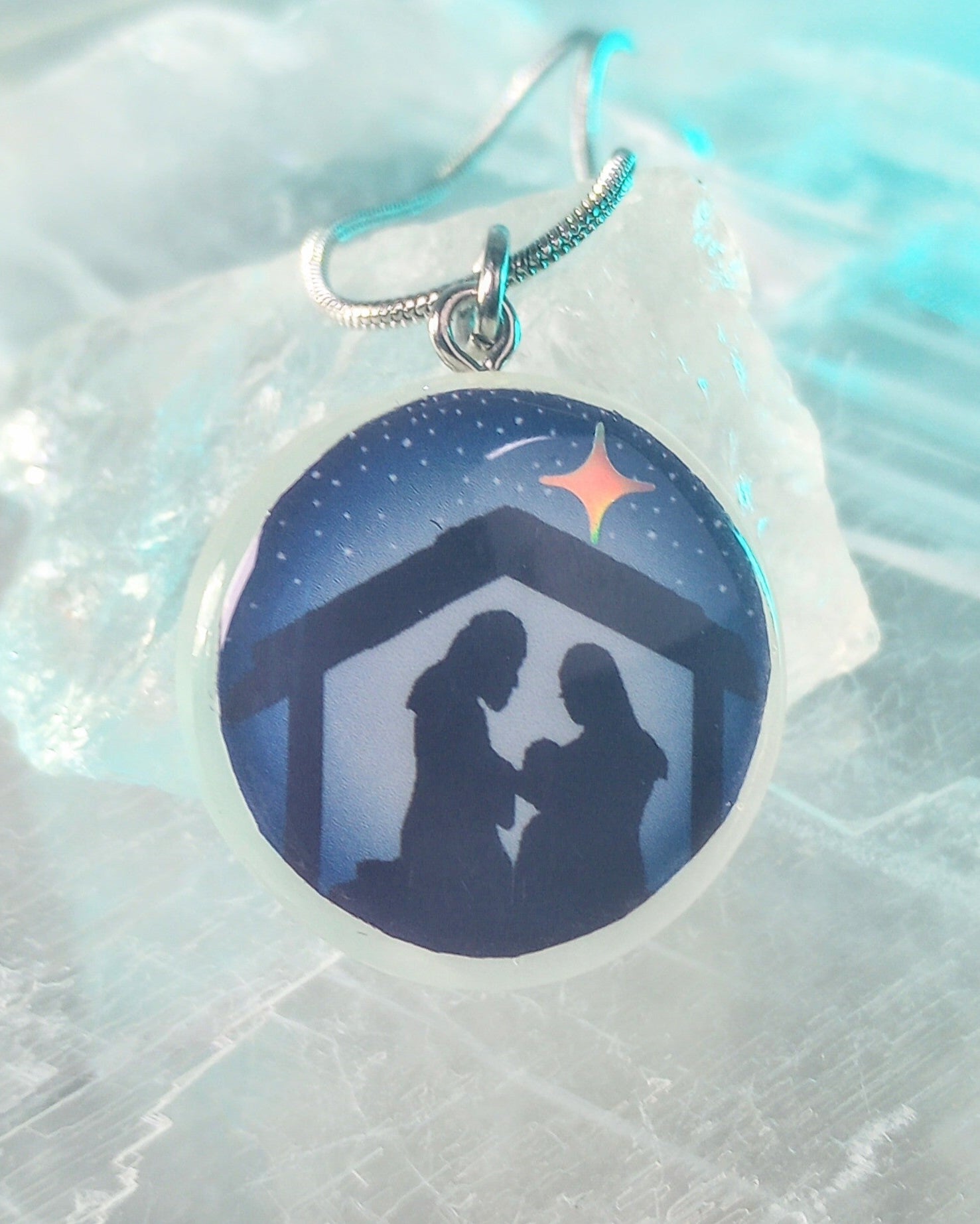 Nativity Pendant Necklace