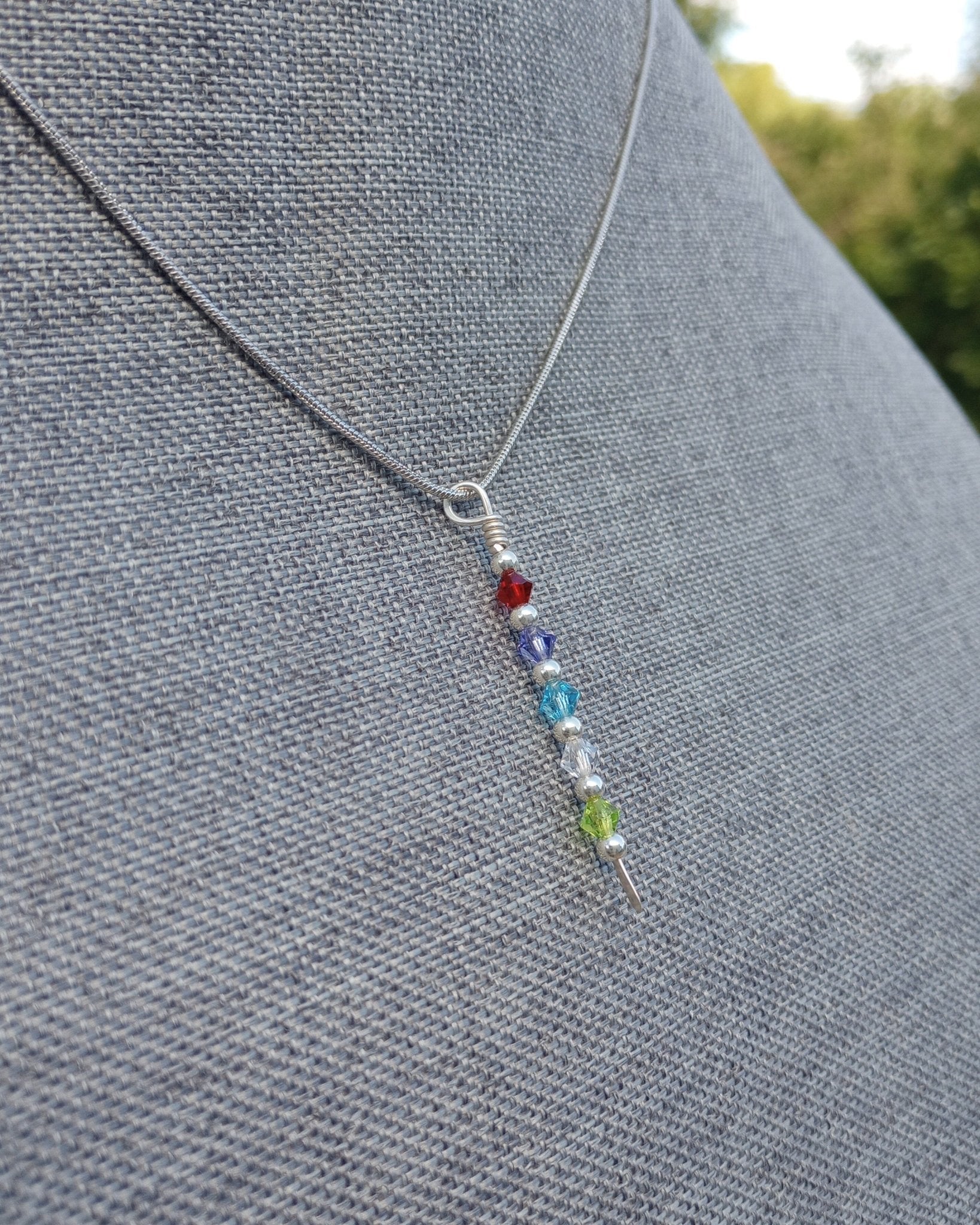 Birthstone Pendant Necklace - Windfall Jewelry