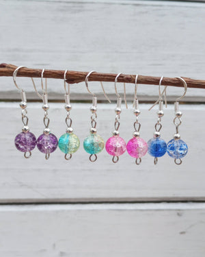 Colorful Crackle Bead Earring Bundle - Windfall Jewelry