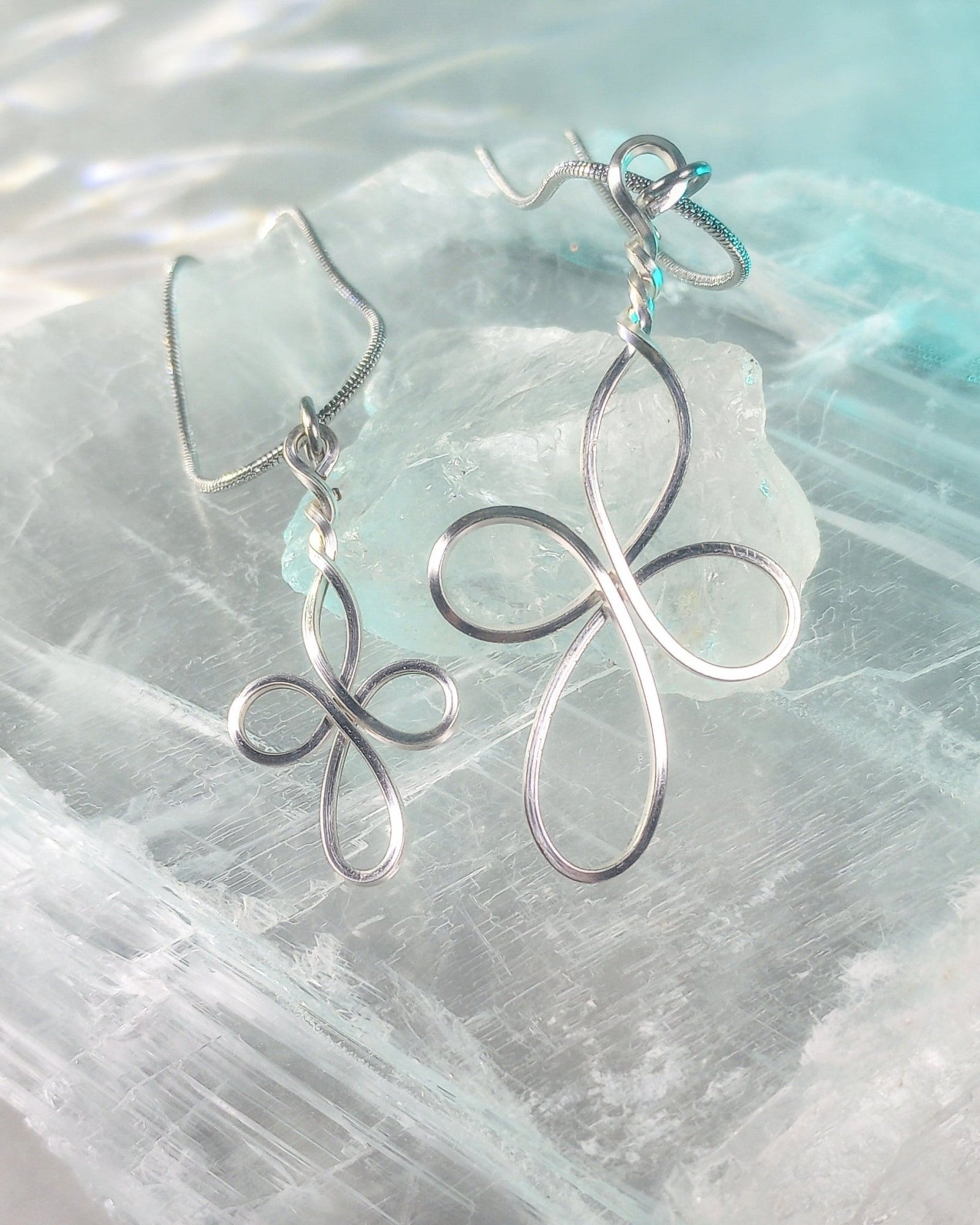 Cross Pendant Necklace (1 in or 2 in) - Windfall Jewelry