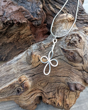 Cross Pendant Necklace (1 in or 2 in) - Windfall Jewelry