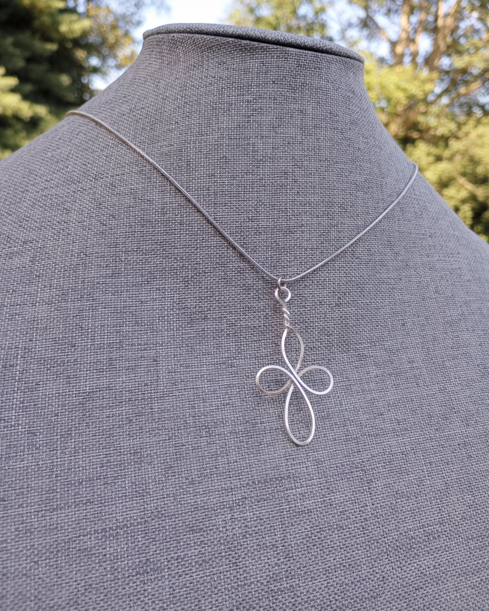 Cross Pendant Necklace (1 in or 2 in) - Windfall Jewelry