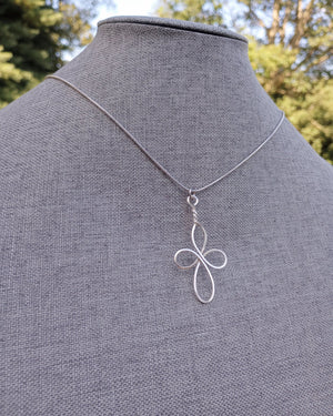 Cross Pendant Necklace (1 in or 2 in) - Windfall Jewelry