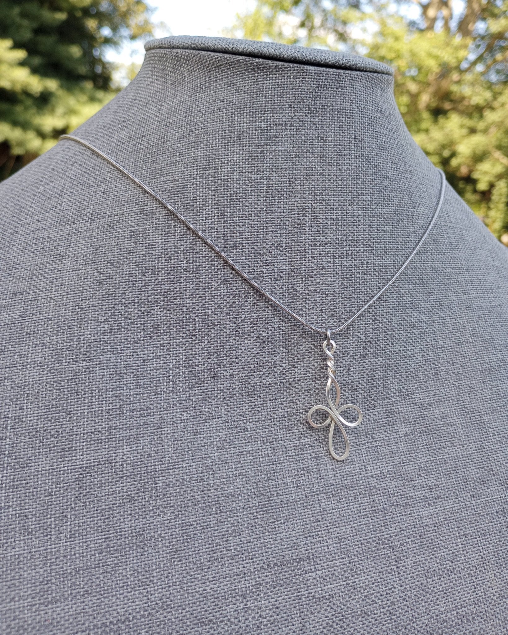 Cross Pendant Necklace (1 in or 2 in) - Windfall Jewelry