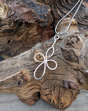 Cross Pendant Necklace (1 in or 2 in) - Windfall Jewelry