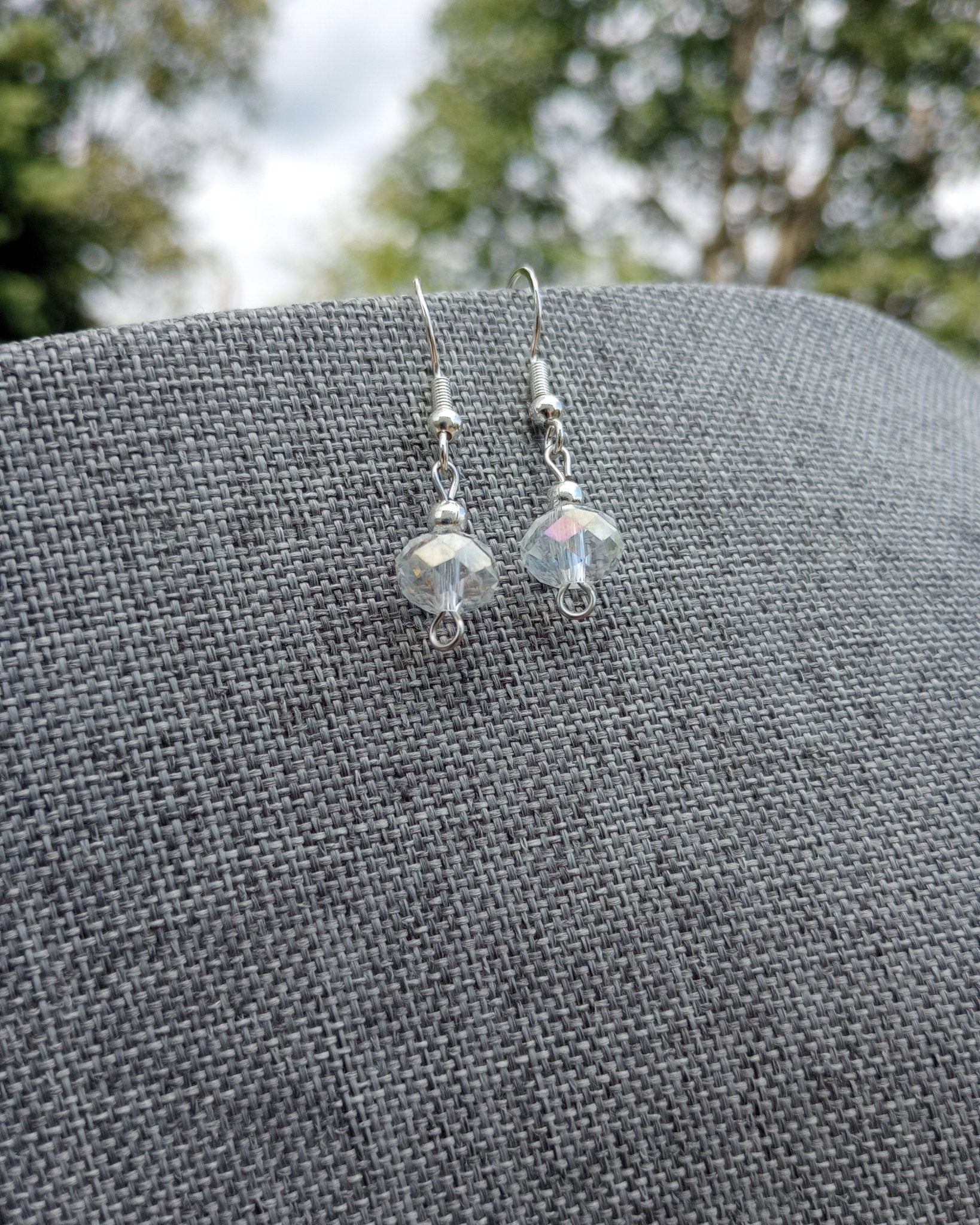 Crystal Beaded Earrings - Windfall Jewelry