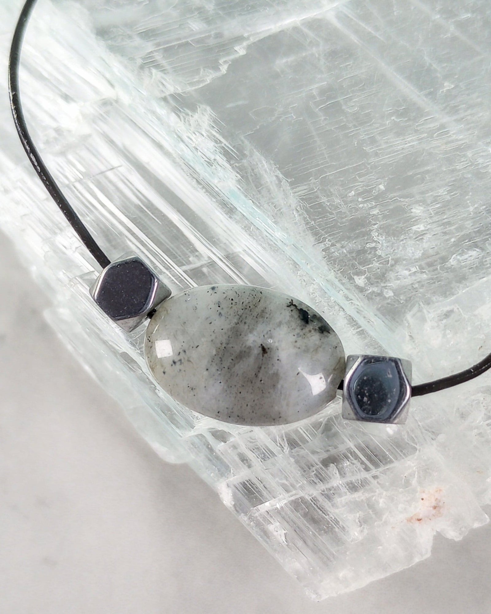 Labradorite Beaded Necklace - Windfall Jewelry