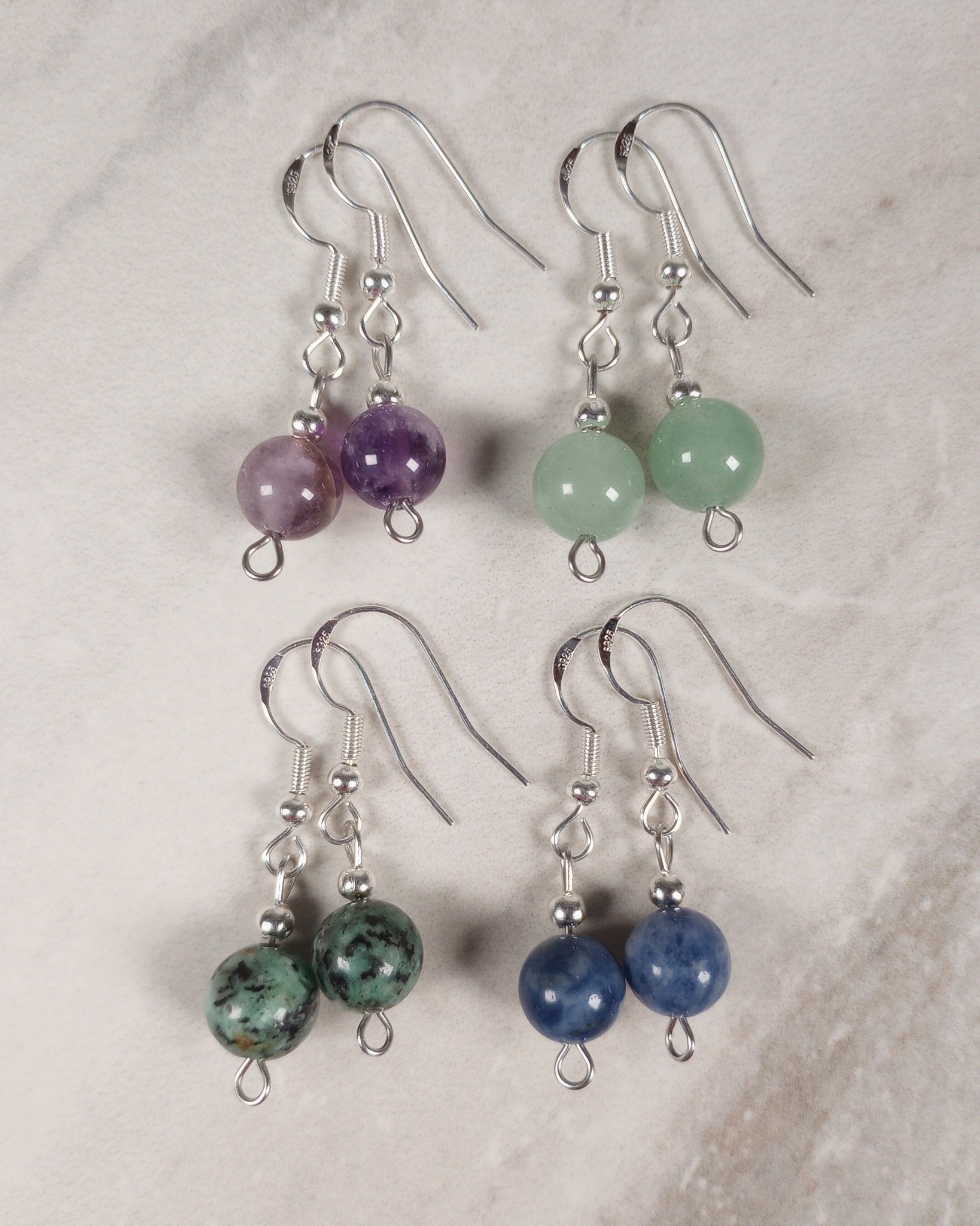 Natural Stone (Cool) Earring Bundle - Windfall Jewelry