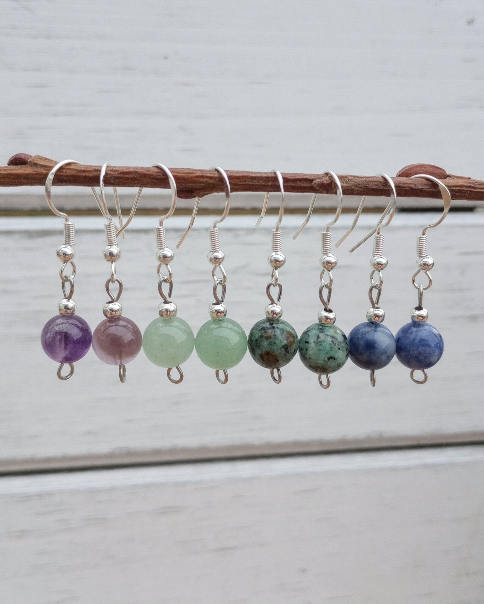 Natural Stone (Cool) Earring Bundle - Windfall Jewelry