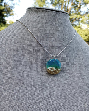 Ocean Pendant Necklace - Windfall Jewelry